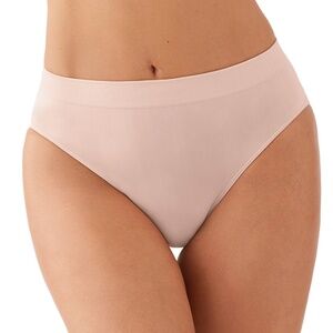 NEW Wacoal B-Smooth Seamless Hi-Cut Leg Brief Panty 834175 Rose Dust 253